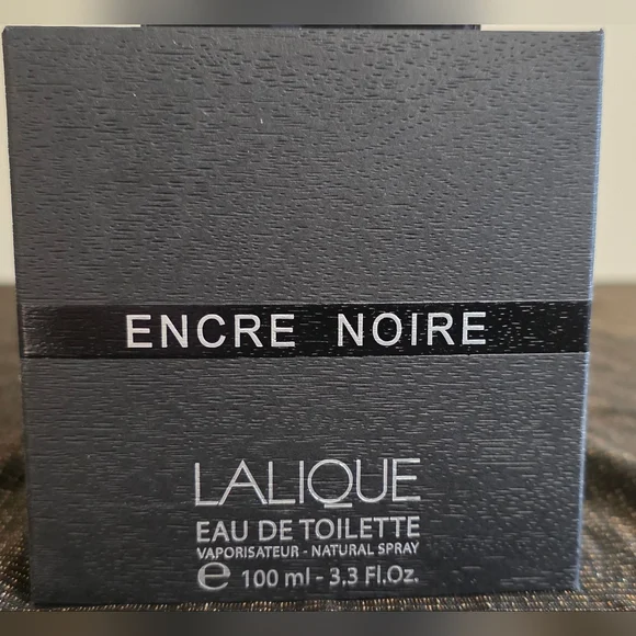 Lalique Encre Noire Men's Cologne And Eau De Toilette Spray Set - Picture 3 of 6